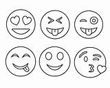 Emoji Emojis Colorir Feltro Coronary Páginas Freecoloring Bebê Letras Thestylishpeople sketch template