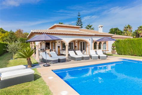 villa sanmar javea luxurious  private pool ac  wifi villas  javea xabia