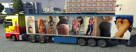 Sexy Girls Trailer V3 ~ Euro Truck Simulator 2 Spot