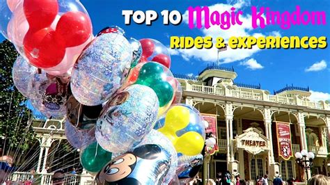 Top 10 Magic Kingdom Rides And Experiences Walt Disney World 2017