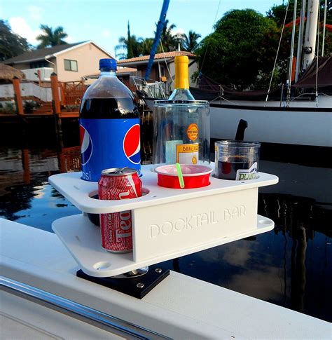 boat cup holder  marine bar accessories includes universal adjustable folding rod holder