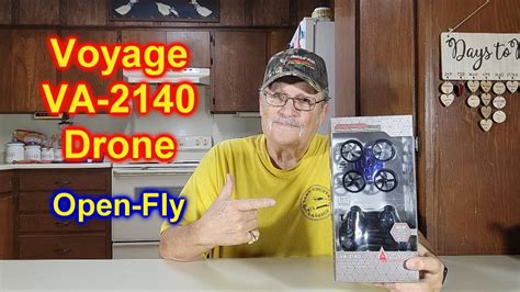 voyage aeronautics va  drone blue color unbox fly youtube