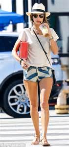 Alessandra Ambrosio And Her Daughter Anja Both Wear Shorts