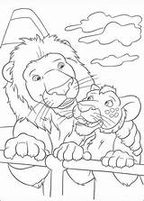 Wild Coloring Pages Disney Ryan Samson Lions Book Color Animals Movie Hellokids Lion Thornberrys Et Le Online Print sketch template