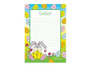 easter lined writing paper template ichild