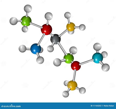 molecules stock photography image