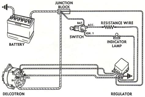 wiring diagram voltage regulator
