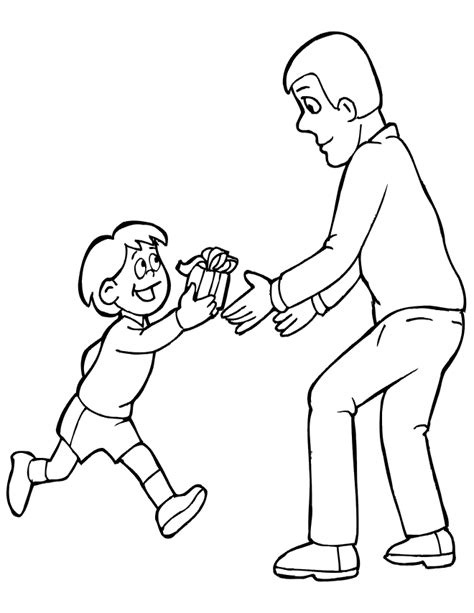 dad coloring page coloring home