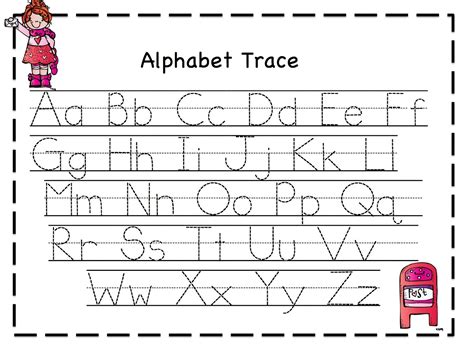 childrens printable alphabet worksheets