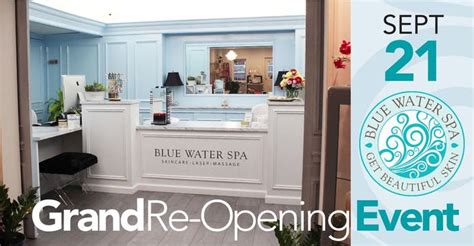 sep  blue water spa grand  opening event oyster bay ny patch