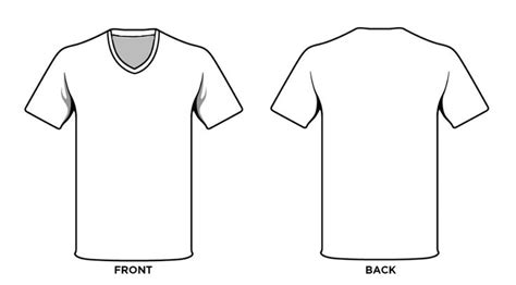 blank v neck t shirt template 1 professional templates shirt