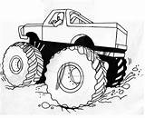 Monster Truck Coloring Digger Pages Grave Kids Drawing Printable Trucks Color Bigfoot Printables Jam Mutt Drawings Getdrawings Sheets Searches Recent sketch template