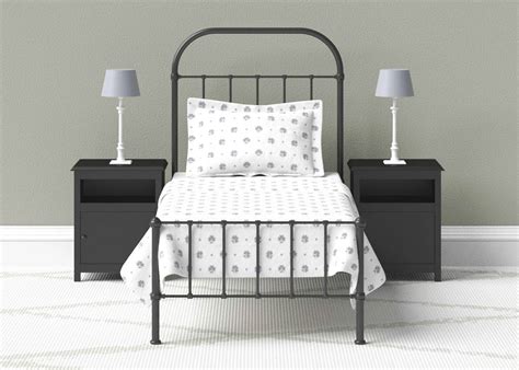 Wrought Iron Bed Solid Slats Or Mesh Base Reinforced Beds