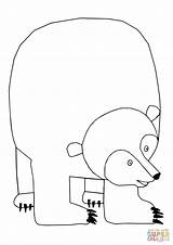 Bear Brown Coloring Pages Printable Book Template Panda Supercoloring Color Preschool Drawing Templates Activities Animal Print Sheets Teddy Crafts Eric sketch template