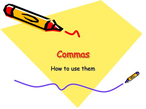 commas primary resources