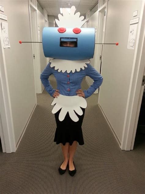 I Was Rosie The Robot From The Jetson S For Halloween This