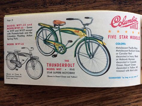 original columbia bicycle catalog indian dealer letter sell trade bicycle parts