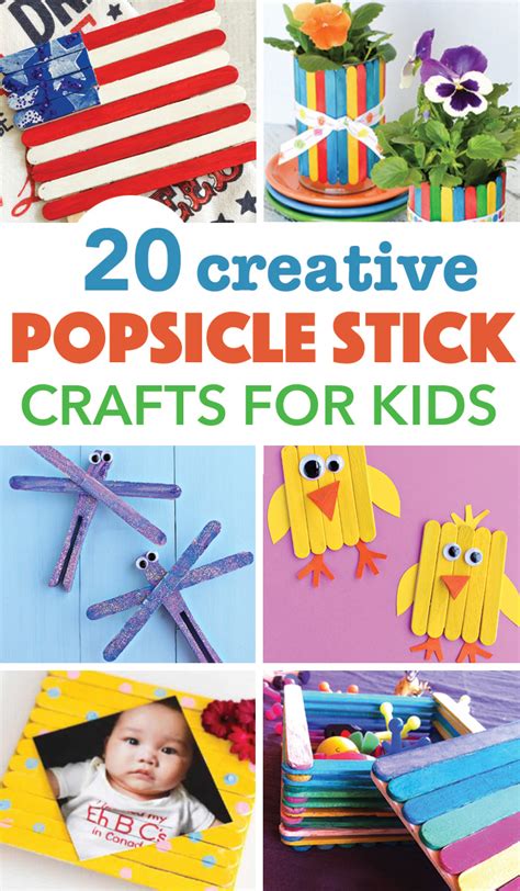 creative popsicle stick crafts  kids sunshine whispers