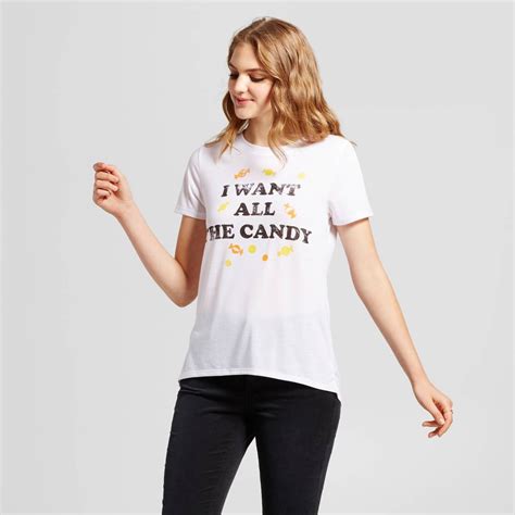 modern lux i want all the candy graphic t shirt target halloween