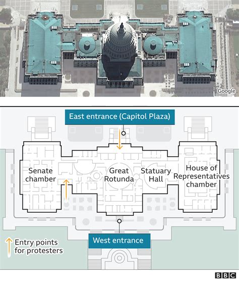 capitol building map backlash  trump supporters stormed