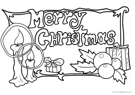 christmas card  wishes merry christmas coloring pages