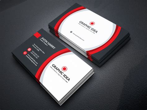 eps premium business card design template premium graphic design templates