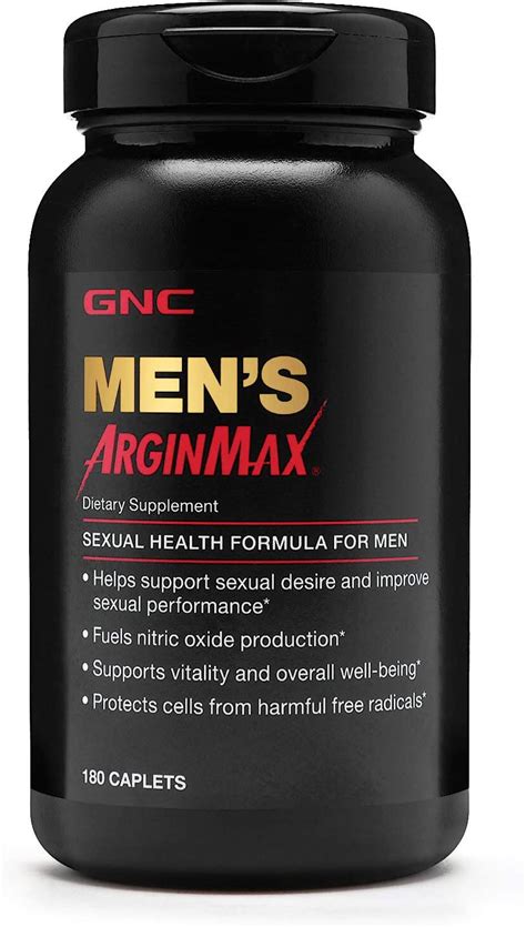 Gnc Mens Arginmax Sexual Health Supplement For Men 90 Count Supports