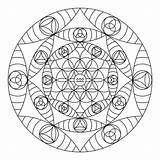 Geometry Sacred Aquarius sketch template