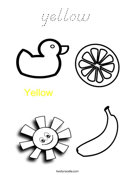 yellow coloring page dnealian twisty noodle