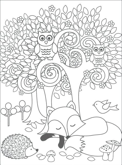 forest animals coloring pages preschool belinda berubes coloring pages