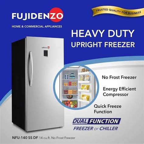 Fujidenzo Upright Freezer Tv And Home Appliances Other Home Appliances