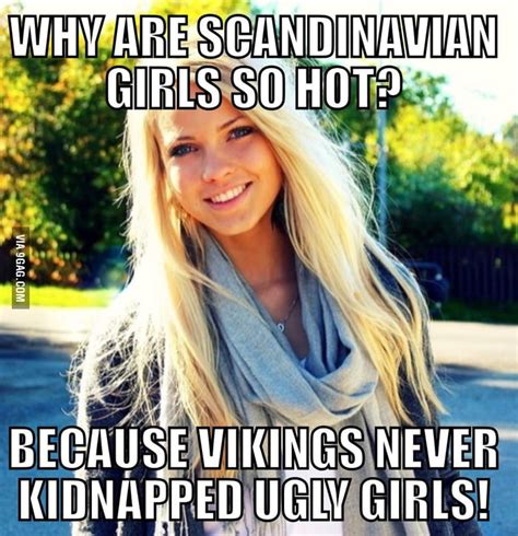 Evolution Of Scandinavian Girls 9gag