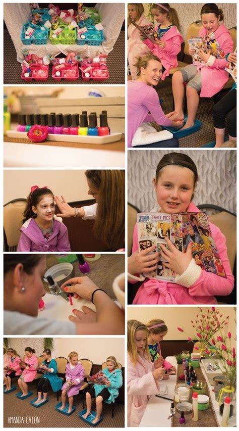 spa day party salon party kids spa party sleepover birthday parties