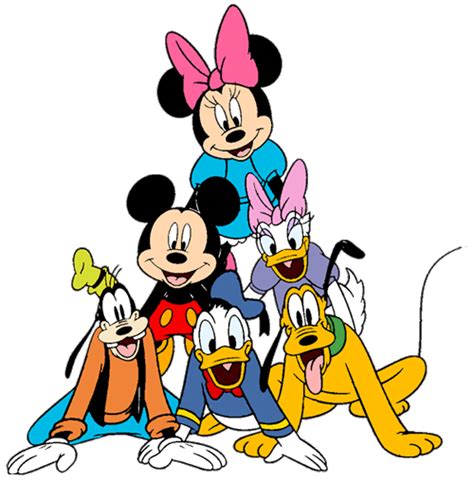 mickey and friends clipart 101 clip art