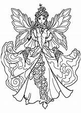 Coloring Fairy Pages Ballerina Getdrawings sketch template