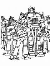 Coloring Pages Autobot Transformers Boys Transformer Printable Color Print Kids Recommended sketch template
