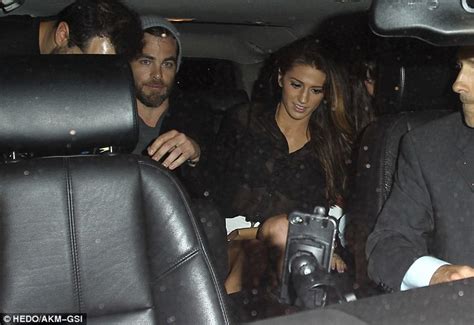 newly single star trek actor chris pine leaves hollywood club with bikini model daily mail online