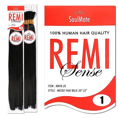 [2packs deal] soulmate remi sense human hair blend micro