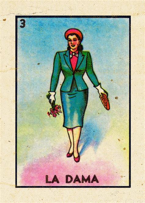 loteria vintage classic card images  etsy