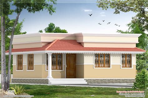 kerala style  bedroom small villa   sqft house design plans