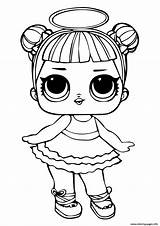 Coloring Doll Lol Pages Sugar Printable Print sketch template