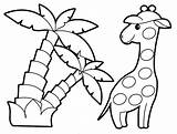 Jungle Coloring Pages Animal Awesome Preschoolers 2o sketch template