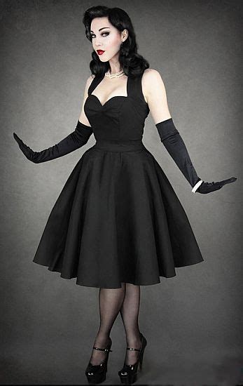 details about 50 s style circle dress [black] dress restyle alternative punk rockabilly pinu