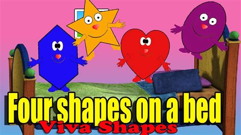 The Shapes Vivashapes Jumping On The Bed Four Shapes