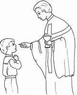 Communion Coloring Pages First Getdrawings Printable sketch template