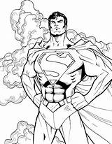 Mewarnai Superman Marimewarnai Paud sketch template