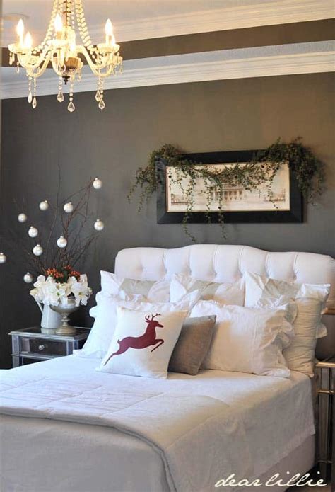 35 ways to create a christmas wonderland in your bedroom