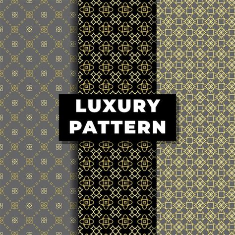 vector luxury seamless pattern design