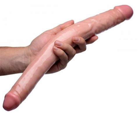 realistic 16 inches double dong beige on literotica