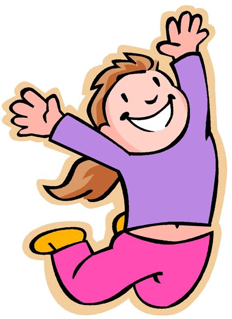 Clipart Woman Jumping For Joy Clipground